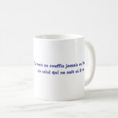 Mug La Puissance du Courage, carte pour tous (Devant droit)