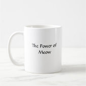 Mug La puissance du Meow (Gauche)