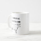 Mug La Pyramide Alimentaire Originale (Devant gauche)