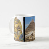 Mug La pyramide égyptienne et les pharaons (Devant gauche)