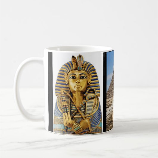 Mug La pyramide égyptienne et les pharaons (Gauche)