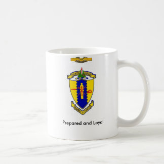 Mug La quatrième cavalerie crest, devise et CCB