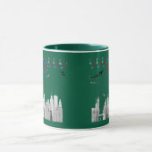 Mug La quatrième forêt scintillante verte (Centre)
