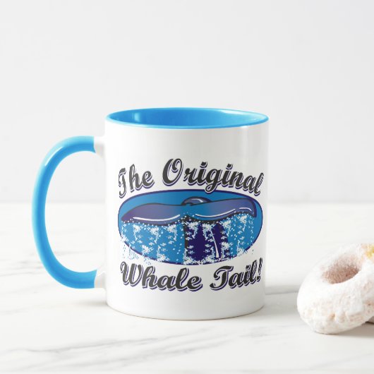 Mug La Queue-Baleine-Originale (Avec donut)