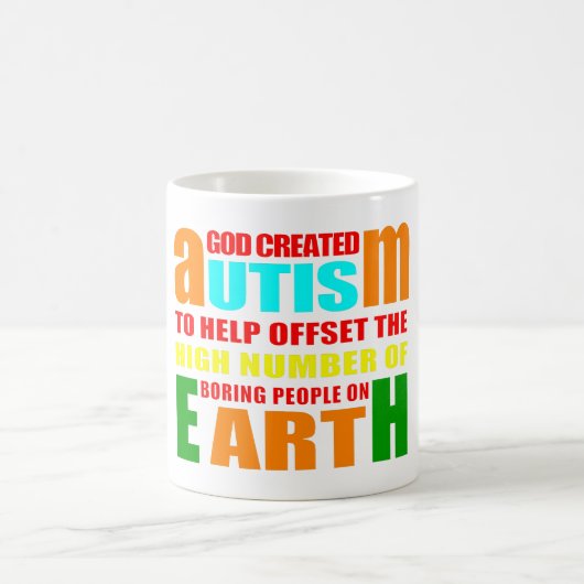 Mug La raison de l'autisme (Centre)