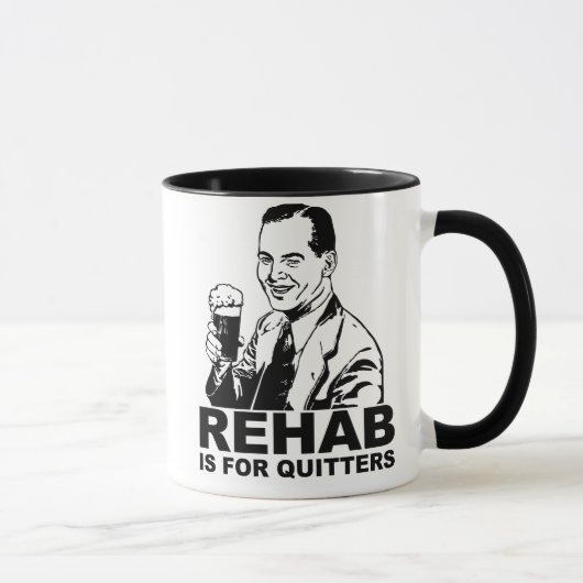 Mug La réadaptation est pour des renonceurs (Droite)