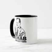 Mug La réadaptation est pour des renonceurs (Devant gauche)