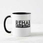Mug La réadaptation est pour des renonceurs (Gauche)