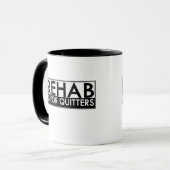 Mug La réadaptation est pour des renonceurs (Devant gauche)