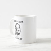 Mug La Réalité Appelée Donc Je Me Suis Accrochée (Devant gauche)