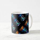 Mug La Rebecca nommée dans 3D s'allume (la (Devant droit)