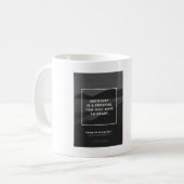 Mug La récupération est un processus (Devant gauche)