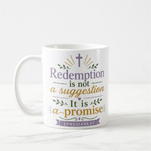 Mug La rédemption n'est pas une suggestion, c'est une
