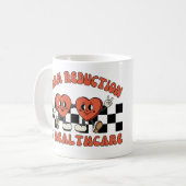 Mug La Réduction Des Dommages Est Les Soins De Santé, (Devant gauche)