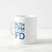 MUG LA RÉFORME DE SANTÉ EST UN BFD - .PNG (Devant gauche)