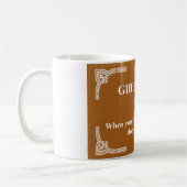Mug la règle 91 de Gibbs (Gauche)