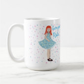 Mug "La règle de Ginger" Petite Fille Mignonne (Gauche)