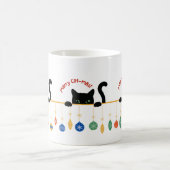 Mug La règle des chats noirs ! Amour Mini-panthère pou (Centre)