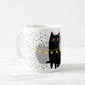 Mug La règle des chats noirs ! Un cadeau Purr-feste ! (Devant gauche)