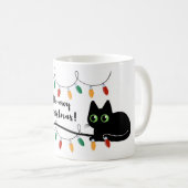 Mug La règle des chats noirs ! Whiskers & Christmas Ch (Devant droit)