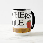 Mug La règle des enseignants (Devant droit)
