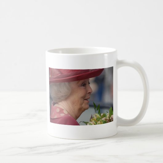 Mug La reine Beatrix de la Pays-Bas (Droite)