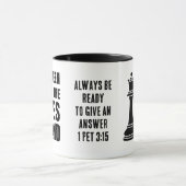 Mug LA REINE D'Échecs DE L'OUI ET L'Improvisation (Centre)