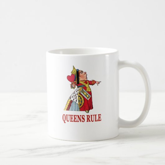 Mug La Reine des Coeurs dit "Règle des Reines" (Droite)