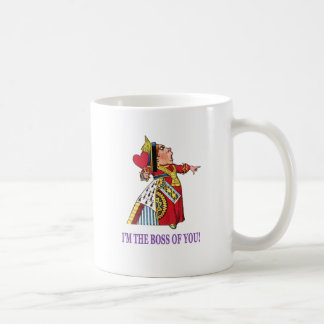 Mug La Reine des Coeurs, "Je suis le patron de toi !"