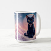 Mug La Reine Du Ciel De Chat Noir (Devant droit)