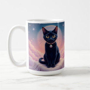 Mug La Reine Du Ciel De Chat Noir