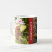 Mug La Reine Elizabeth de l'Angleterre (Devant gauche)