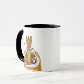 Mug La reine Elizabeth I - illustration de l'historiqu (Devant gauche)