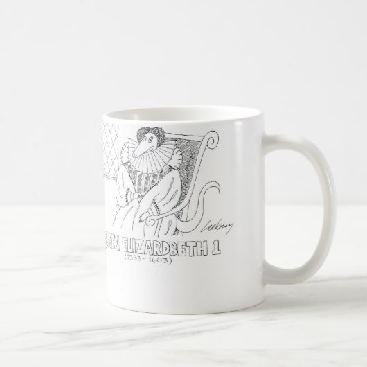 Mug La Reine Elizardbeth 1 (Droite)