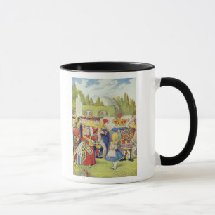 Mug La reine est venue ! Et n'est pas elle fâchée. "