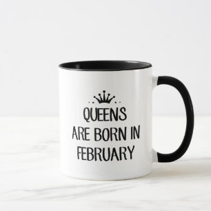 Mug La Reine sont en février T-shirt né