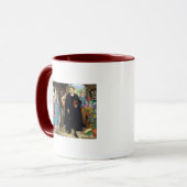 Mug La rencontre de chance c. 1907 Par Kate Elizabeth  (Devant gauche)