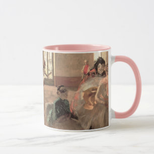 Mug La Répétition par Edgar Degas, Art de ballet vinta