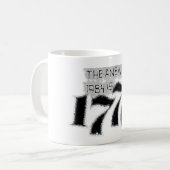Mug La réponse à 1984 est 1776 (Devant gauche)