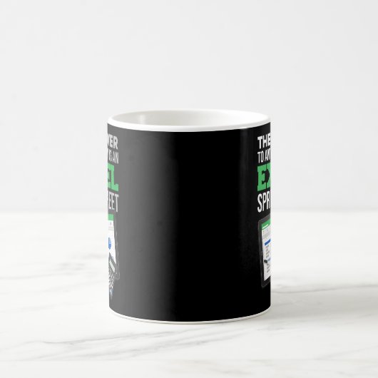 Mug La Réponse À Tout Problème Est Un Tableur Excel (Centre)