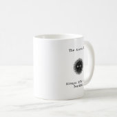 Mug La réponse est toujours un enseignement efficace d (Devant droit)