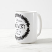 Mug La reprise est la vie, 12 étapes anniversaire de l (Devant droit)