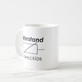 Mug "La résistance n'a pas d'utilité" (Devant gauche)