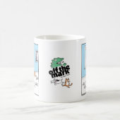 Mug La résolution du chien d'aboyer moins est de court (Centre)
