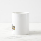 Mug La résolution du Nouvel An du chat - Plus de paix (Centre)