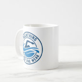 Mug La Respiration Est Pour Les Faibles (Devant gauche)