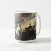 Mug La restitution de Lord Cornwallis à Yorktown John (Devant droit)
