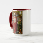 Mug La résurrection, avec les pèlerins d'Emmaus (Devant gauche)