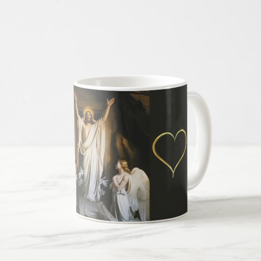 Mug La résurrection de Carl Bloch, Art Religieux (Devant droit)