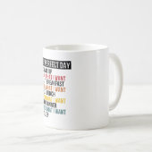 Mug La retraite de mon parti le jour idéal (Devant droit)